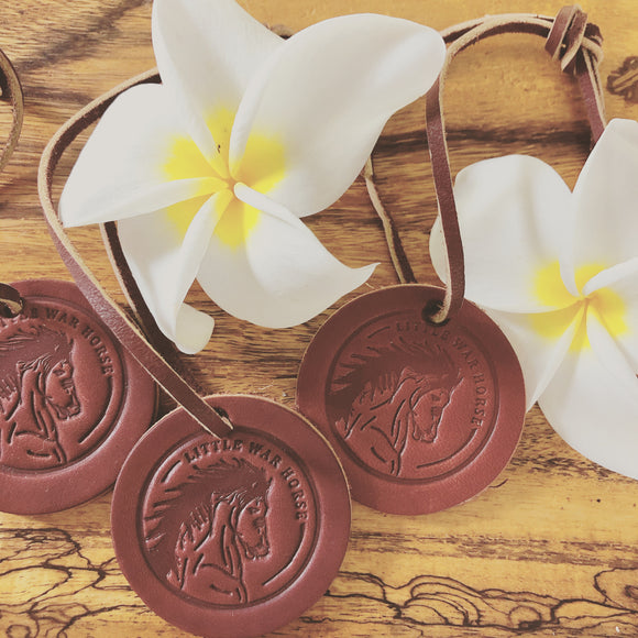 LWH Rawhide Logo Keychain