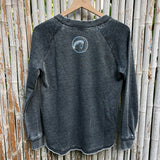 Metal Pony White Wash Sweatshirt