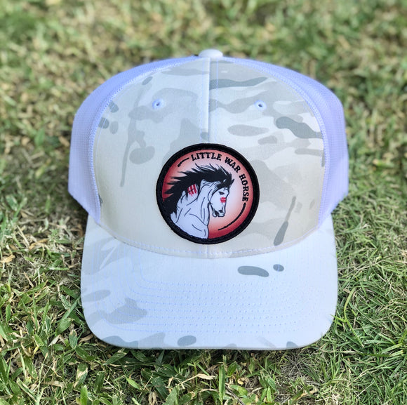 LWH Logo Patch Hat WHITE CAMO