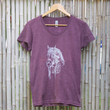 Purple Besties Scoop Neck T-shirt