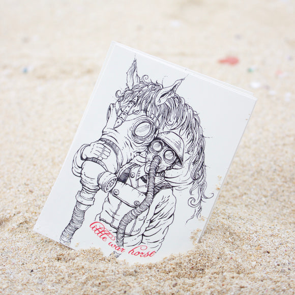 Bestie Graphic Sticker